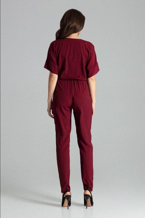 Kombinezon Damski Model L062 Bordo - Lenitif Lenitif Kombinezon Damski Model L062 Bordo - Lenitif Lenitif