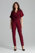 Kombinezon Damski Model L062 Bordo - Lenitif Lenitif Kombinezon Damski Model L062 Bordo - Lenitif Lenitif