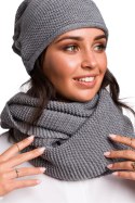 Komin Model BK042 Grey - BE Knit BE Knit Komin Model BK042 Grey - BE Knit BE Knit