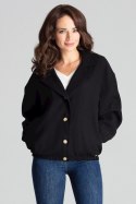 Kurtka Damska Model L075 Black - Lenitif Lenitif Kurtka Damska Model L075 Black - Lenitif Lenitif