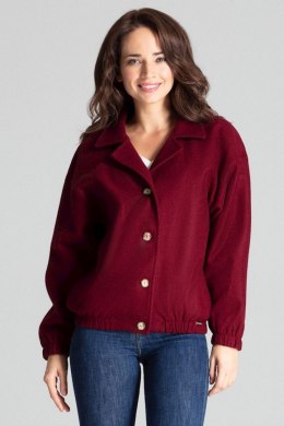 Kurtka Damska Model L075 Bordo - Lenitif Lenitif