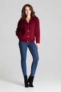 Kurtka Damska Model L075 Bordo - Lenitif Lenitif Kurtka Damska Model L075 Bordo - Lenitif Lenitif