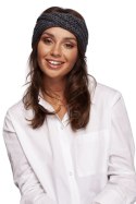 Opaska Model BK096 Grafit - BE Knit BE Knit Opaska Model BK096 Grafit - BE Knit BE Knit