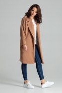 Płaszcz Damski Model L054 Beige - Lenitif Lenitif Płaszcz Damski Model L054 Beige - Lenitif Lenitif
