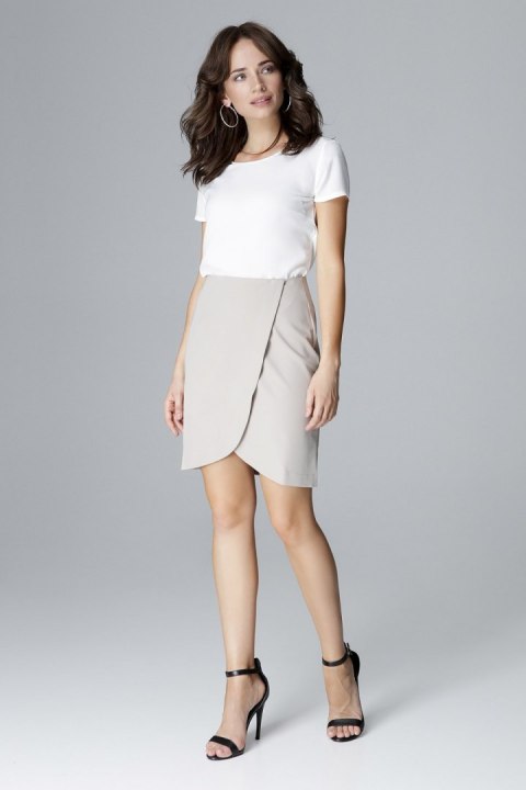 Spódnica Model L003 Grey - Lenitif Lenitif Spódnica Model L003 Grey - Lenitif Lenitif
