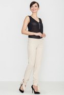 Spodnie Damskie Model K393 Beige - Lenitif Lenitif Spodnie Damskie Model K393 Beige - Lenitif Lenitif