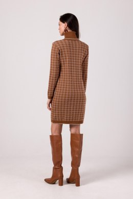Sukienka Model BK103 Ruda - BE Knit BE Knit