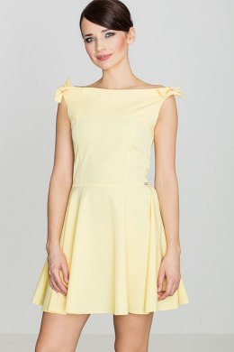 Sukienka Model K170 Yellow - Lenitif Lenitif