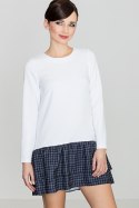 Sukienka Model K423 Wzór 40 White - Lenitif Lenitif Sukienka Model K423 Wzór 40 White - Lenitif Lenitif