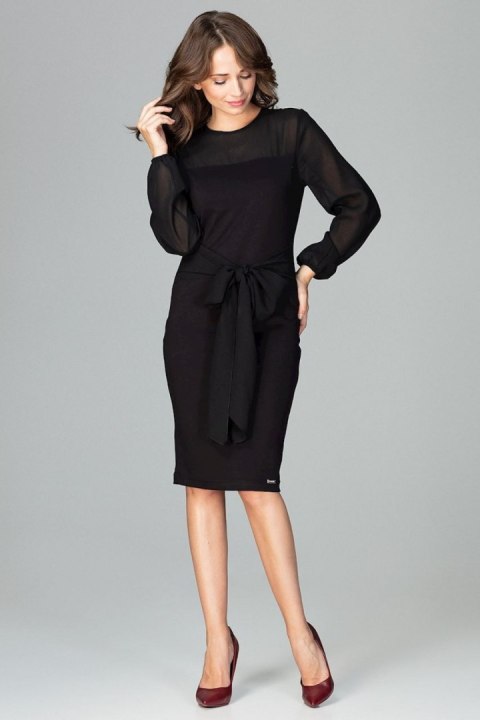 Sukienka Model K494 Black - Lenitif Lenitif Sukienka Model K494 Black - Lenitif Lenitif