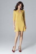 Sukienka Model L001 Yellow - Lenitif Lenitif Sukienka Model L001 Yellow - Lenitif Lenitif