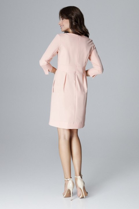 Sukienka Model L004 Pink - Lenitif Lenitif Sukienka Model L004 Pink - Lenitif Lenitif