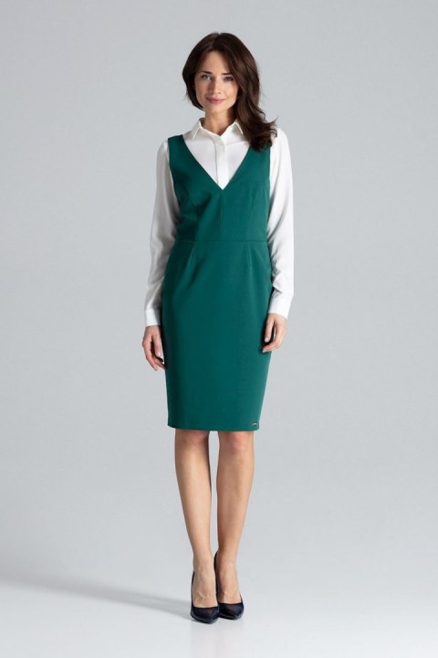 Sukienka Model L039 Green - Lenitif Lenitif Sukienka Model L039 Green - Lenitif Lenitif