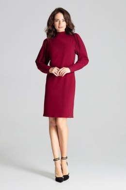 Sukienka Model L064 Bordo - Lenitif Lenitif