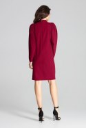 Sukienka Model L064 Bordo - Lenitif Lenitif Sukienka Model L064 Bordo - Lenitif Lenitif