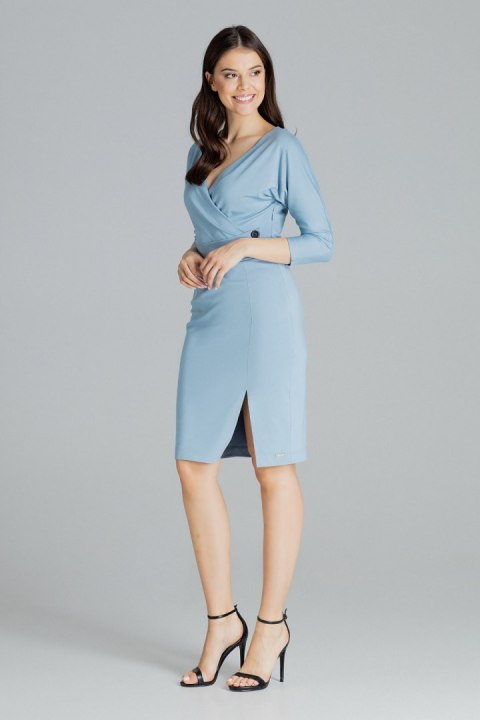 Sukienka Model L086 Blue - Lenitif Lenitif Sukienka Model L086 Blue - Lenitif Lenitif