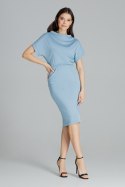 Sukienka Model L087 Blue - Lenitif Lenitif Sukienka Model L087 Blue - Lenitif Lenitif