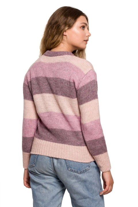Sweter Damski Model BK071 Model 3 - BE Knit BE Knit Sweter Damski Model BK071 Model 3 - BE Knit BE Knit