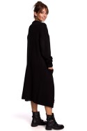 Sweter Kardigan Model BK053 Black - BE Knit BE Knit Sweter Kardigan Model BK053 Black - BE Knit BE Knit