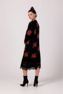 Sweter Kardigan Model BK102 Black - BE Knit BE Knit Sweter Kardigan Model BK102 Black - BE Knit BE Knit