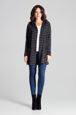 Sweter Kardigan Model L070 Black - Lenitif Lenitif