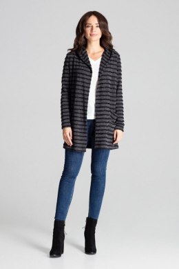 Sweter Kardigan Model L070 Black - Lenitif Lenitif