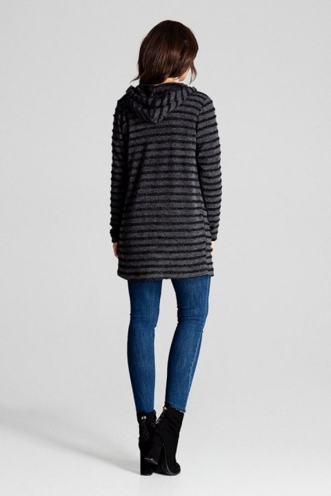 Sweter Kardigan Model L070 Black - Lenitif Lenitif Sweter Kardigan Model L070 Black - Lenitif Lenitif
