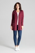 Sweter Kardigan Model L070 Bordo - Lenitif Lenitif Sweter Kardigan Model L070 Bordo - Lenitif Lenitif