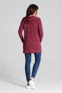 Sweter Kardigan Model L070 Bordo - Lenitif Lenitif Sweter Kardigan Model L070 Bordo - Lenitif Lenitif