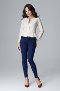 Żakiet Model L008 Beige - Lenitif Lenitif Żakiet Model L008 Beige - Lenitif Lenitif