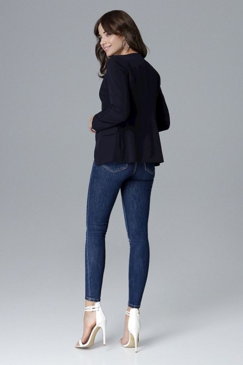 Żakiet Model L022 Navy - Lenitif Lenitif Żakiet Model L022 Navy - Lenitif Lenitif