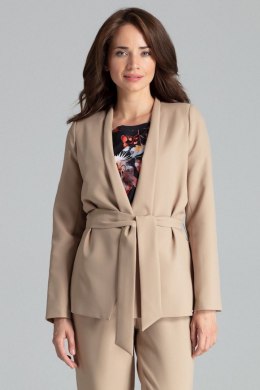 Żakiet Model L061 Beige - Lenitif Lenitif