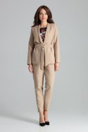 Żakiet Model L061 Beige - Lenitif Lenitif Żakiet Model L061 Beige - Lenitif Lenitif