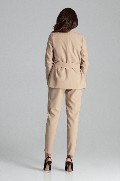 Żakiet Model L061 Beige - Lenitif Lenitif Żakiet Model L061 Beige - Lenitif Lenitif