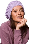 Beret Model BK060 Lawenda - BE Knit BE Knit Beret Model BK060 Lawenda - BE Knit BE Knit