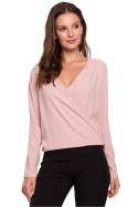 Bluzka Model K037 Powder Pink - Makover Makover Bluzka Model K037 Powder Pink - Makover Makover