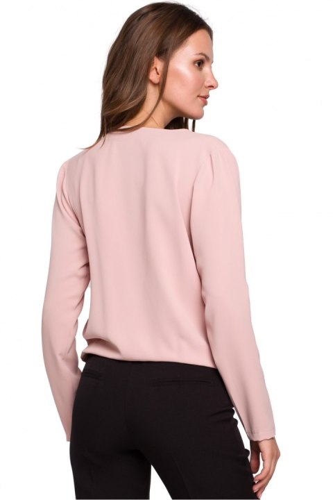 Bluzka Model K037 Powder Pink - Makover Makover Bluzka Model K037 Powder Pink - Makover Makover