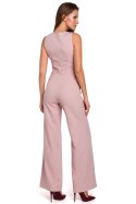Kombinezon Damski Model K029 Dirty Pink - Makover Makover Kombinezon Damski Model K029 Dirty Pink - Makover Makover