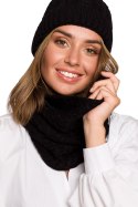Komin Model BK082 Black - BE Knit BE Knit Komin Model BK082 Black - BE Knit BE Knit