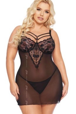 Komplet Model Aldona Black - SoftLine Collection SoftLine Collection