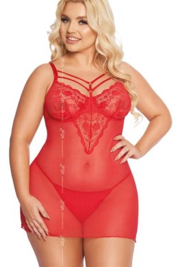 Komplet Model Aldona Red - SoftLine Collection SoftLine Collection