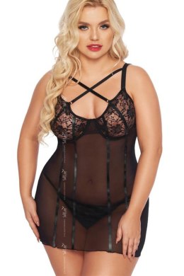 Komplet Model Cornelia Black - SoftLine Collection SoftLine Collection