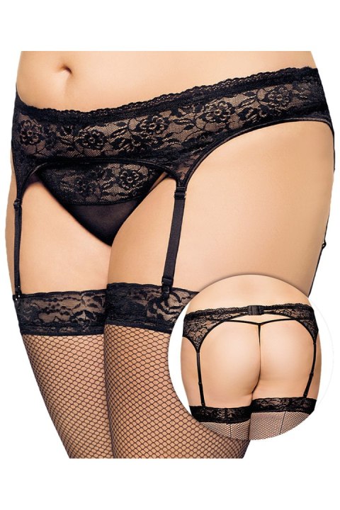 Komplet Model Garterbelt 3305 Black - SoftLine Collection SoftLine Collection Komplet Model Garterbelt 3305 Black - SoftLine Collection SoftLine Collection