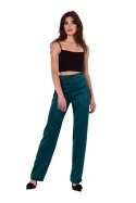 Spodnie Damskie Model K174 Green - Makover Makover Spodnie Damskie Model K174 Green - Makover Makover