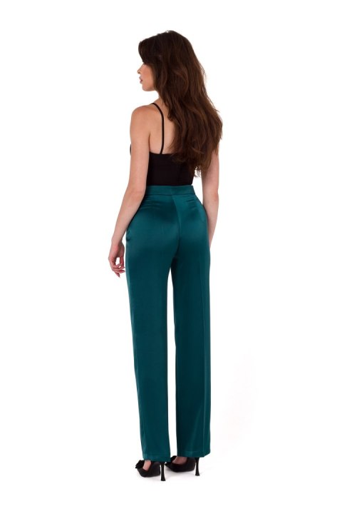 Spodnie Damskie Model K174 Green - Makover Makover Spodnie Damskie Model K174 Green - Makover Makover