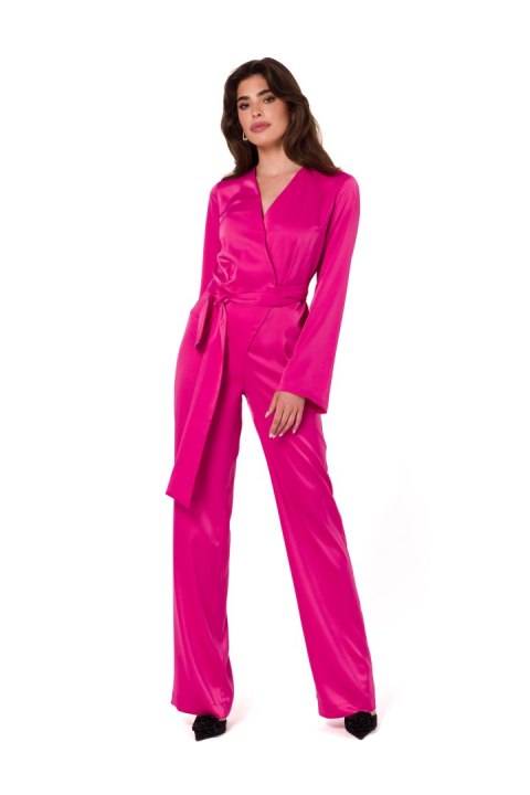 Spodnie Damskie Model K174 Pink - Makover Makover Spodnie Damskie Model K174 Pink - Makover Makover