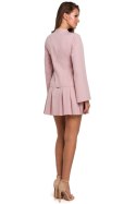 Sukienka Model K021 Dirty Pink - Makover Makover Sukienka Model K021 Dirty Pink - Makover Makover