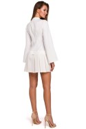 Sukienka Model K021 Ecru - Makover Makover Sukienka Model K021 Ecru - Makover Makover