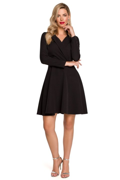 Sukienka Model K138 Black - Makover Makover Sukienka Model K138 Black - Makover Makover
