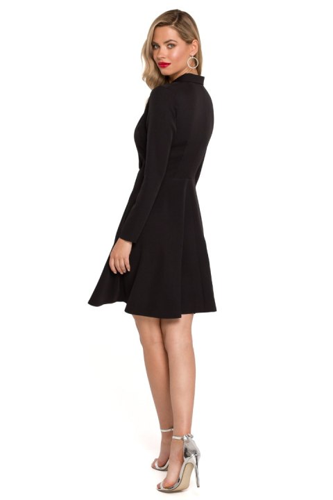 Sukienka Model K138 Black - Makover Makover Sukienka Model K138 Black - Makover Makover